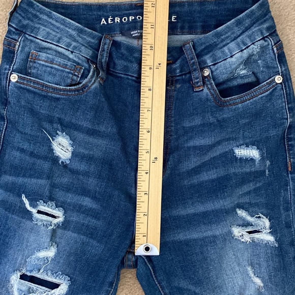 Aeropostale hi rise ripped ankle - Picture 8 of 8